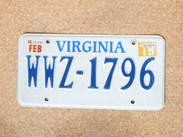 Virginia WWZ1796